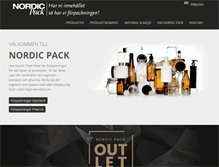 Tablet Screenshot of nordicpack.com